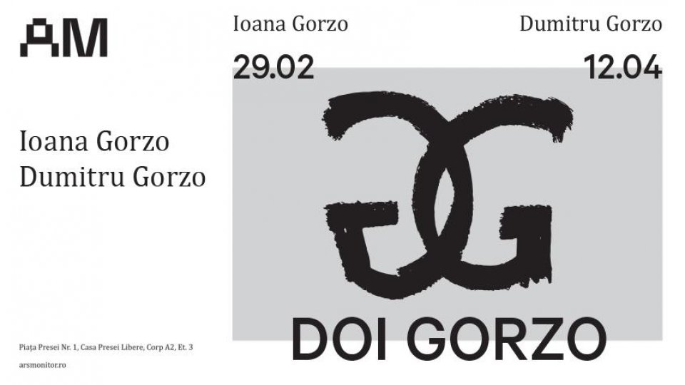 O expoziție în premieră la Arsmonitor: Ioana Gorzo și Dumitru Gorzo expun  pentru prima oară împreună
