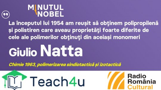 Minutul Nobel - Giulio Natta | PODCAST