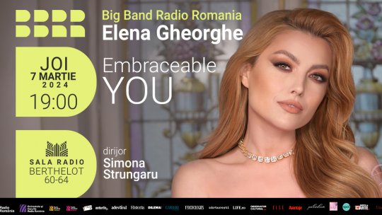 Elena Gheorghe sărbătorește 20 de ani de carieră la Sala Radio