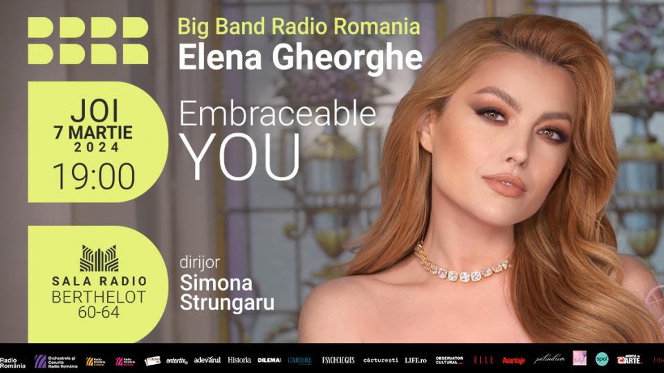 Elena Gheorghe sărbătorește 20 de ani de carieră la Sala Radio