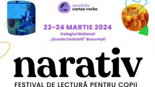 Narativ ‒ Festivalul de lectură pentru copii cu peste 2.200 de participanți