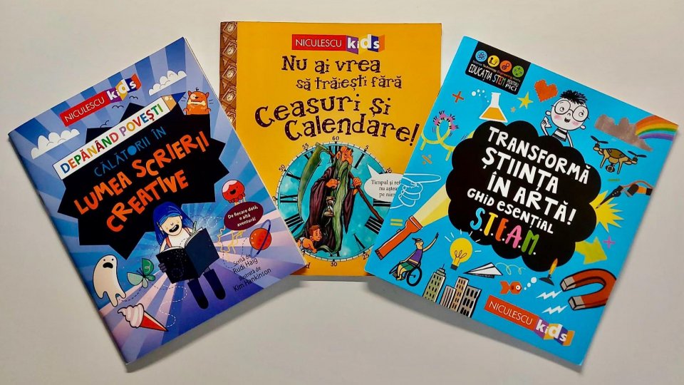 Lecturile orașului: Despre scrierea creativă, transformarea științei în artă și ceasuri, în cărțile pentru copii de la Niculescu
