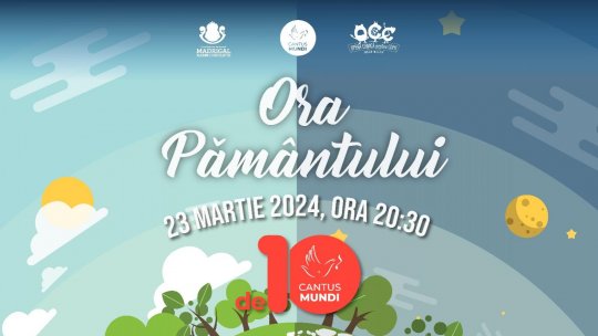 10.000 de copii din Cantus Mundi cântă pentru Ora Pământului