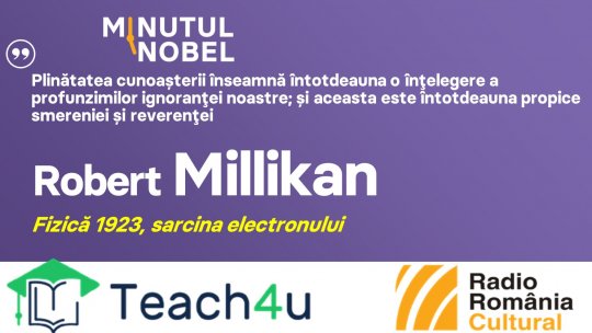 Minutul Nobel - Robert Millikan | PODCAST