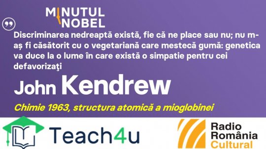 Minutul Nobel - John Kendrew | PODCAST