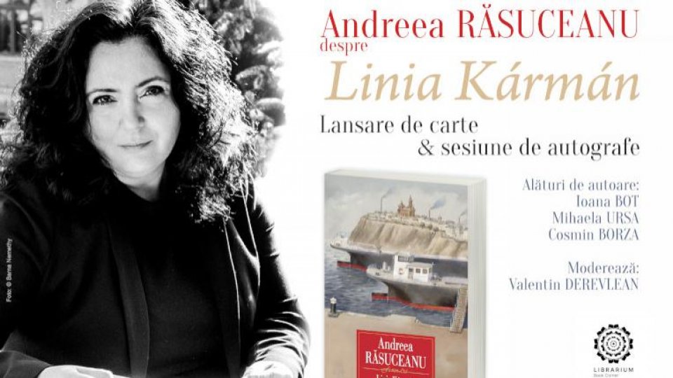 Andreea Răsuceanu la Book Corner Librarium Cluj: Linia Kármán