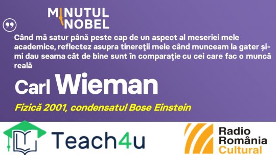 Minutul Nobel - Carl Wieman | PODCAST