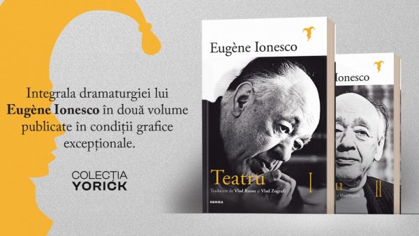 Editura Nemira lansează integrala operei dramatice și marchează 30 de ani de la moartea lui Eugène Ionesco