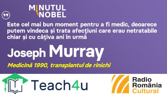 Minutul Nobel - Joseph Murray | PODCAST