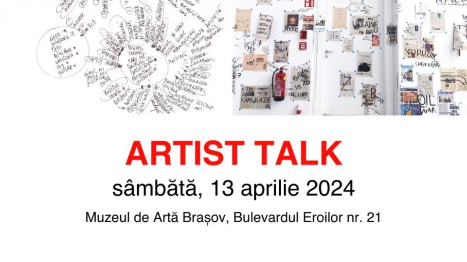 Artist Talk cu Lia Perjovschi și Dan Perjovschi la Muzeul de Artă Brașov