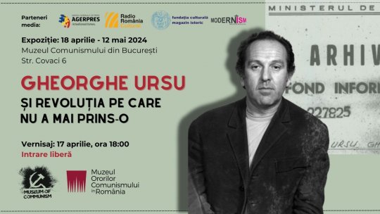 VERNISAJ  „Gheorghe Ursu și Revoluția pe care nu a mai prins-o”