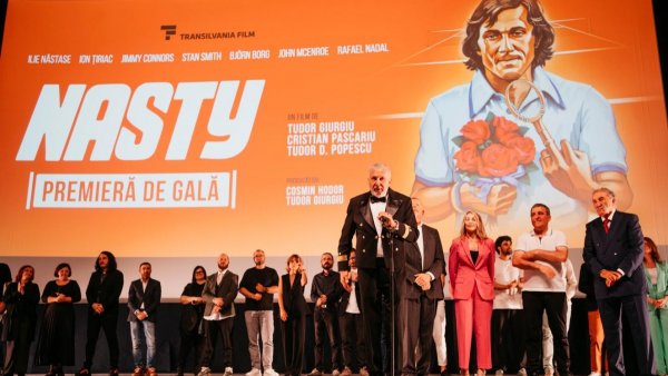Ilie Năstase, înconjurat de sportivi, vedete și mii de fani la premiera documentarului NASTY