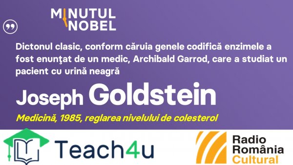 Minutul Nobel - Joseph Goldstein | PODCAST