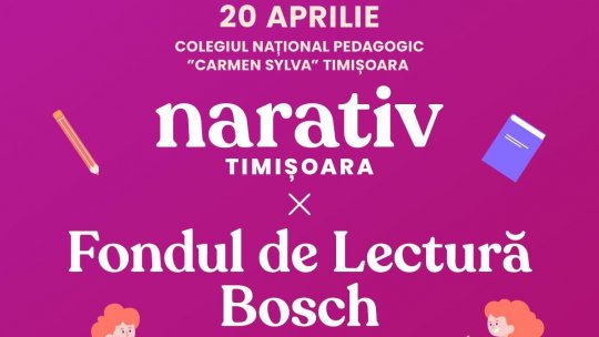 Narativ, festivalul de lectură pentru copii: prima oară la Timișoara