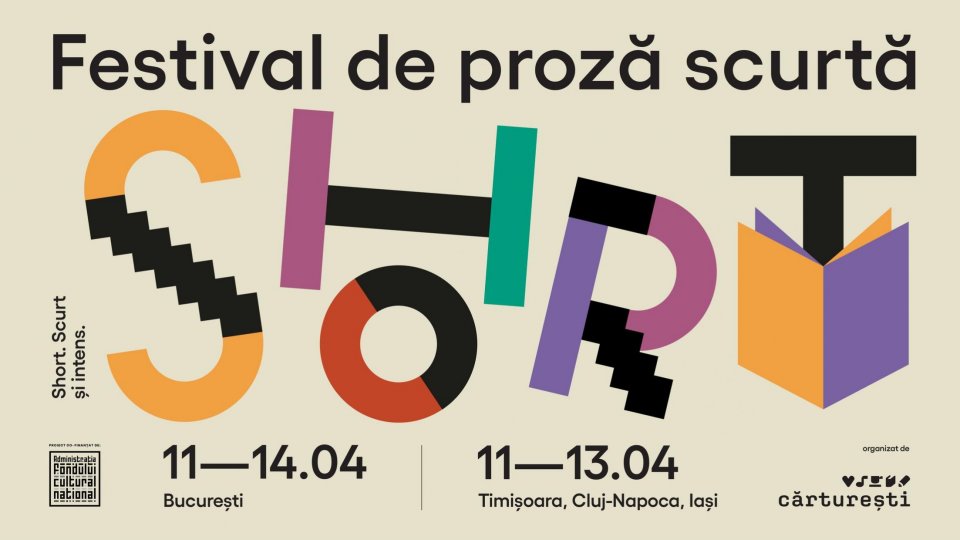 Cărturești celebrează proza scurtă prin festivalul SHORT