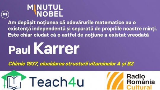 Minutul Nobel - Paul Karrer | PODCAST