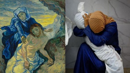 Ilustrată din Amsterdam: Pietà din Gaza, fotografia anului 2024