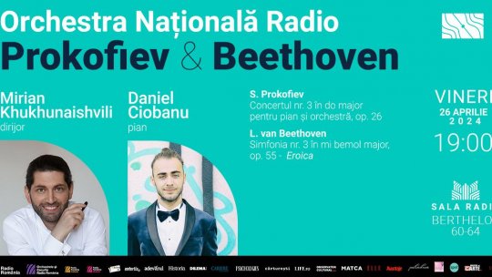 „Eroica” de Beethoven la Sala Radio