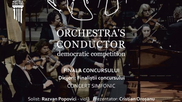 Cristian Oroșanu - ,,Doresc foarte mult să cresc nivelul concursului Orchestra's Conductor de la an la an"
