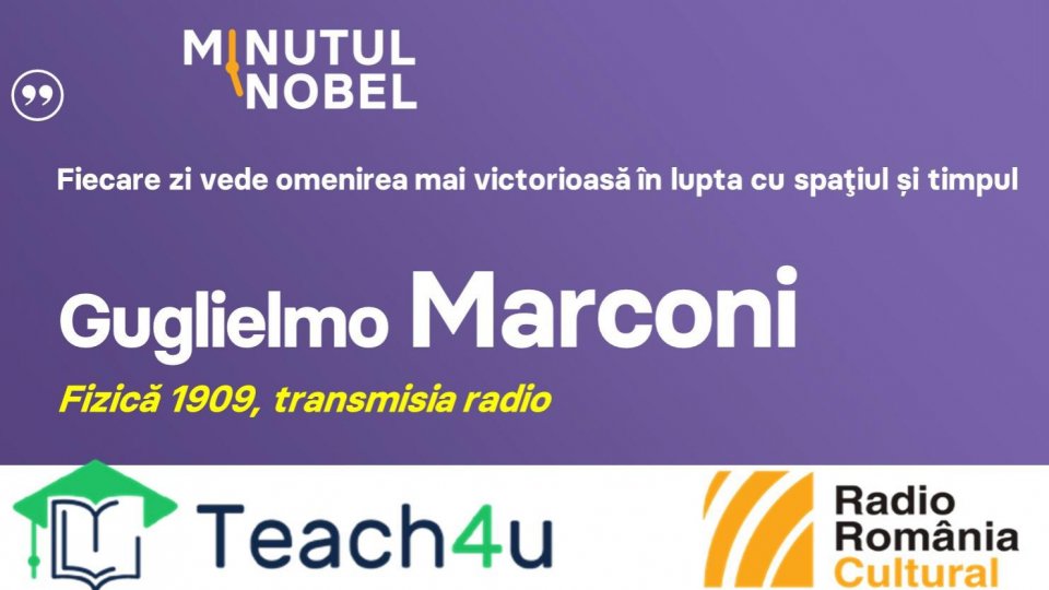 Minutul Nobel - Guglielmo Marconi | PODCAST