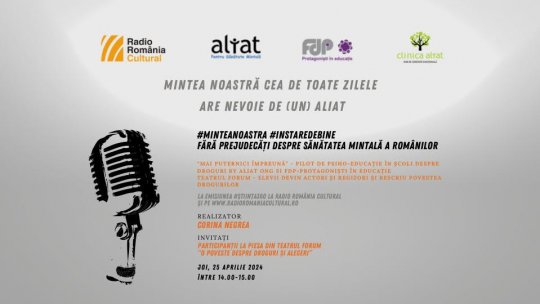 ”Mai puternici împreună” pentru că ”Nici un drog nu e ușor”