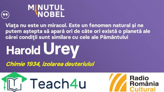 Minutul Nobel - Harold Urey | PODCAST