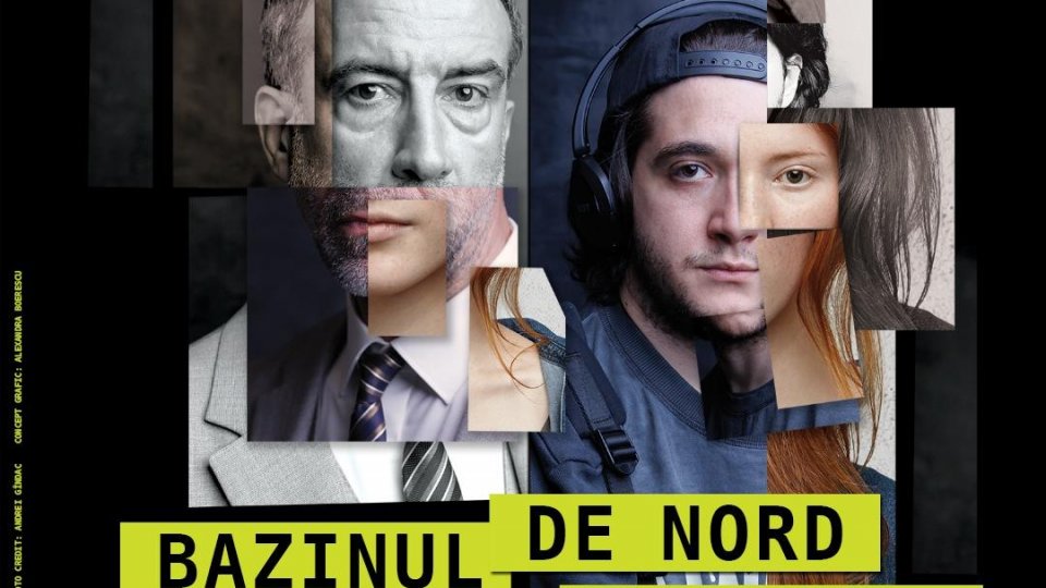Actorii Șerban Pavlu și Vlad Lință, pe scena ARCUB, în două reprezentații ale spectacolului de teatru „Bazinul de nord” de Rajiv Joseph, montat de Alexandru Mâzgăreanu