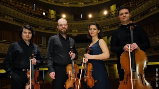 Cvartetul Arcadia în recital la Palatul “Tinerimea Română” pe 8 aprilie