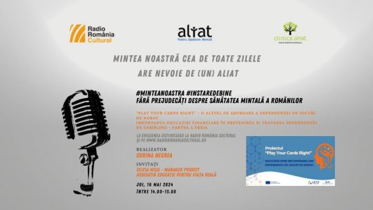 Silvia Mișu: Cu cât ești mai sus pe scara adicției, cu atât ai mai multă nevoie de suport