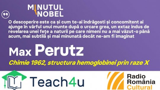 Minutul Nobel - Max Perutz | PODCAST
