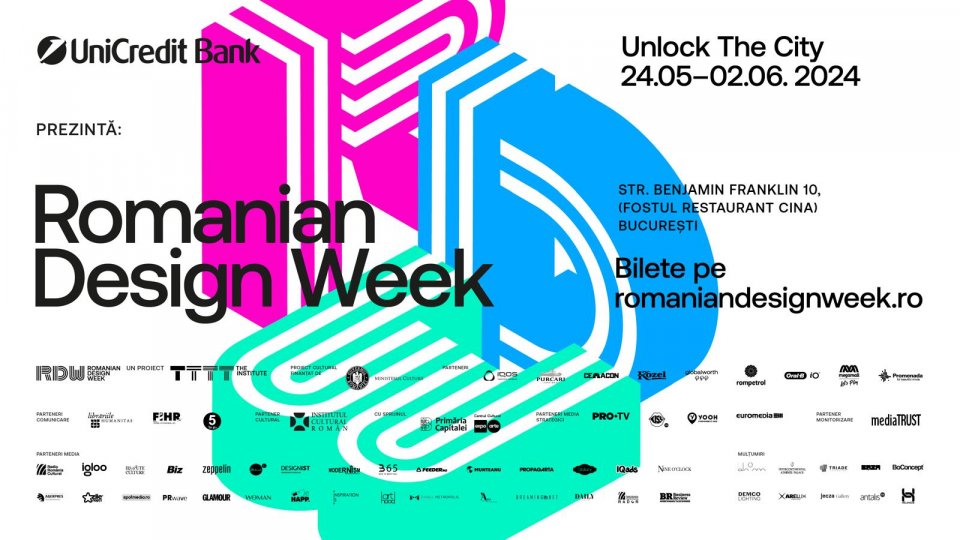 Începe Romanian Design Week 2024, festivalul multidisciplinar dedicat industriilor creative
