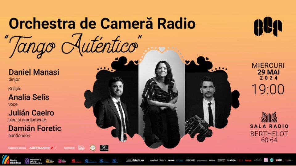 „Tango Auténtico” - Analia Selis revine la Sala Radio pe 29 mai