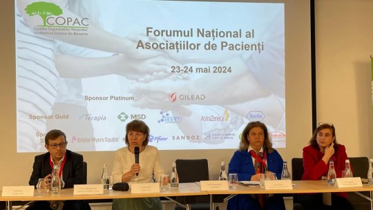 Forumul Național COPAC - pacienții cer finanțare mai bună, transparență și echitate în utilizarea fondurilor, acces la diagnosticare precoce și terapii noi, programe de screening și un accent mărit pe acțiuni de prevenție