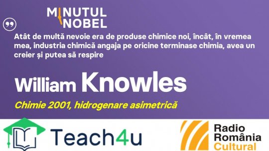 Minutul Nobel - William Knowles| PODCAST