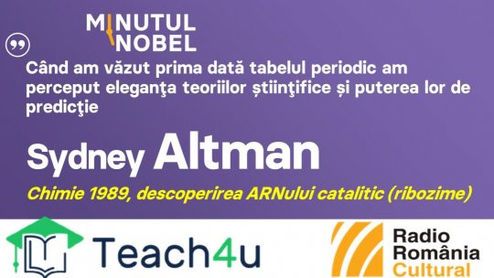 Minutul Nobel - Sydney Altman | PODCAST