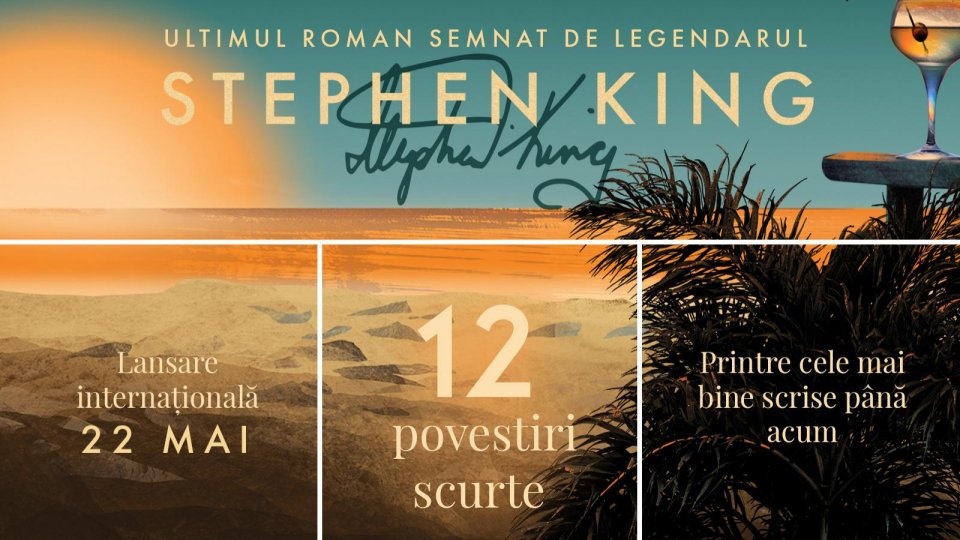 „Îți place mai întunecat” de Stephen King apare pe 22 mai la Editura Nemira