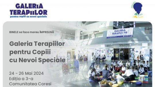 Galeria terapiilor, ediția a 3-a la Brașov: inspirație pentru șansa copiilor cu nevoi speciale