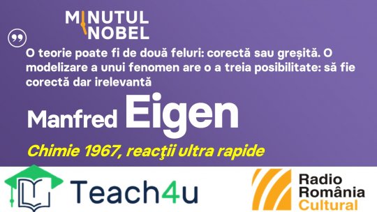 Minutul Nobel - Manfred Eigen | PODCAST