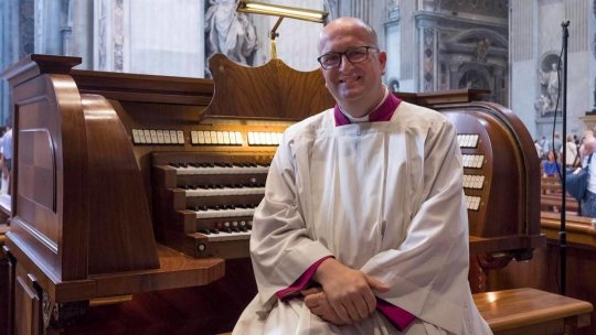 Organistul principal al Bazilicii Papale Sfântul Petru din Vatican, recital în Bucharest Organ Fest Cantus Ecclesiae (1-23 iunie)