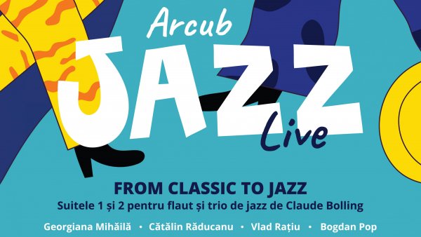 From Classic to Jazz, noul concert Arcub Jazz Live, prezintă suitele pianistului Claude Bolling