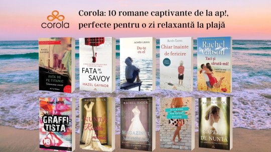 10 romane captivante, perfecte pentru o zi relaxantă la plajă