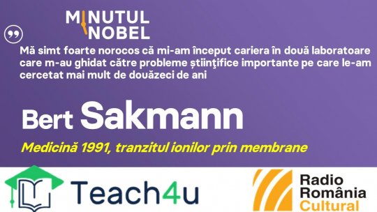Minutul Nobel - Bert Sakmann | PODCAST
