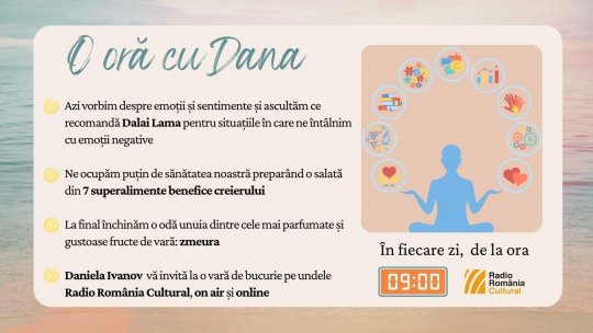 O oră cu Dana - Emoții și sentimente | PODCAST