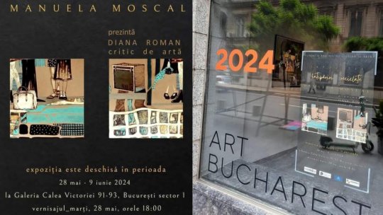 Artista Manuela Moscal - „În arta mea aduc niște imagini în prezentul meu, dintr-un trecut mai îndepărtat sau mai puțin îndepărtat...”