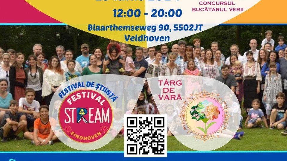 ”Festivalul de știință STREAM” la Ziua Românească din Eindhoven