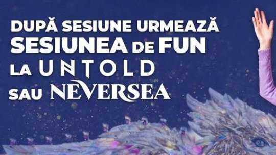 „STUDENT DE 10” îi premiază pe studenții cu rezultate excepționale cu acces gratuit la cele mai  festivaluri - UNTOLD și NEVERSEA