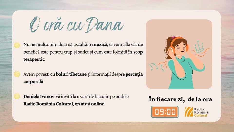 O oră cu Dana - Meloterapie | PODCAST