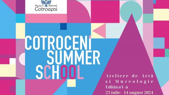 Ateliere de artă și muzeologie pentru copii la Cotroceni Summer School, ediția a V-a