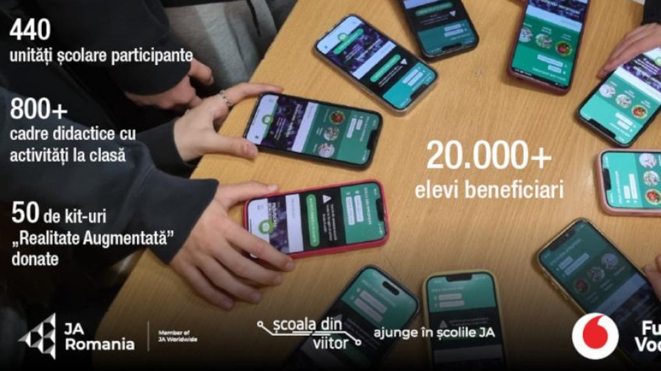 Peste 20.000 de elevi au participat la un program educațional de dezvoltare a abilităților digitale