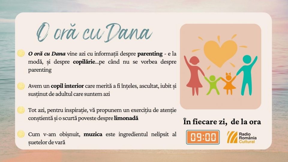 O oră cu Dana - Copilul: ieri și azi | PODCAST